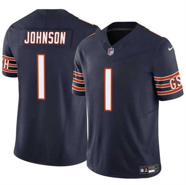Men & Women & Youth Chicago Bears #1 Jaylon Johnson Navy 2024 F.U.S.E. Vapor Stitched Jersey,We sell and wholesale Men & Women & Youth Chicago Bears #1 Jaylon Johnson Navy 2024 F.U.S.E. Vapor Stitched Jersey on line form chian!